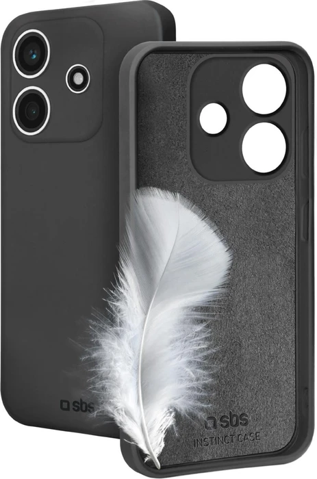SBS Mobile Instinct Cover für Xiaomi Redmi Note 14 (163.3mm) schwarz