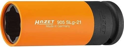 Hazet 905SLG-21 Außensechskant Steckschlüssel 1/2", 21x86mm, 1 Stück