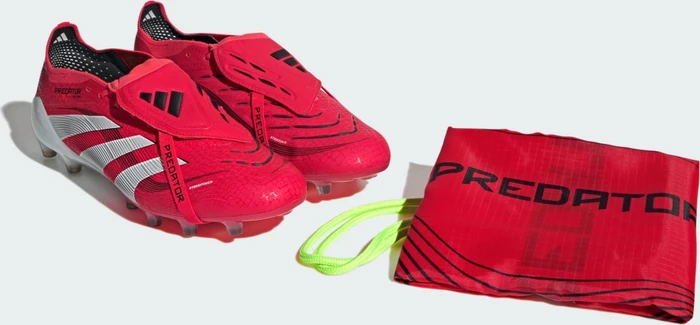 adidas Predator Elite Fold-Over Tongue AG lucid red/cloud white/core black
