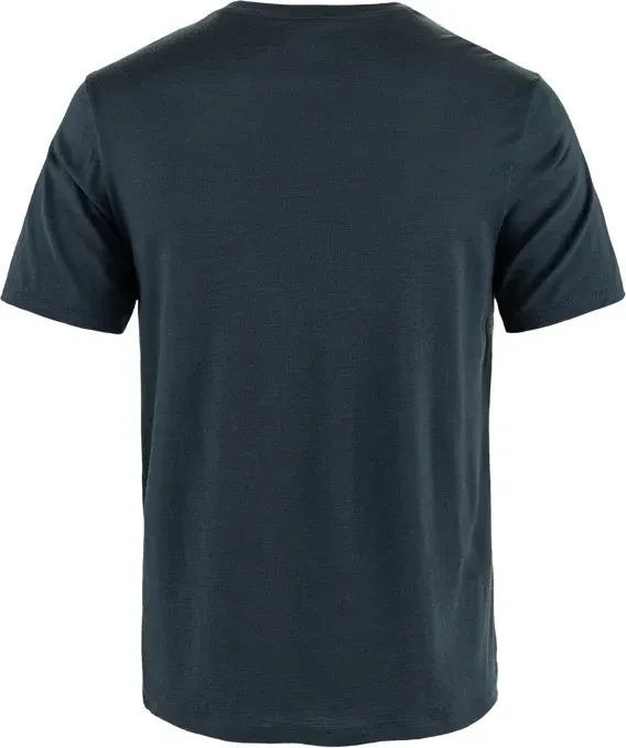 Fjällräven Hoja Wool Funktionsshirt kurzarm dark navy (Herren)