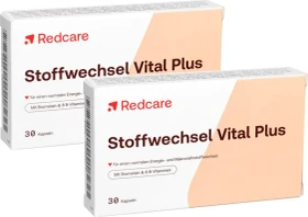 Redcare Stoffwechsel Vital Plus Kapseln, 60 Stück (2x 30 Stück)