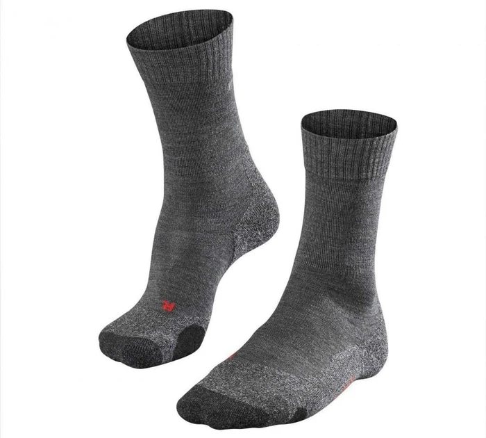 Falke TK2 Wandersocken asphalt melange (Damen)