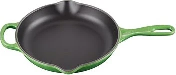 Le Creuset Signature Gusseisen Brat-/Servierpfanne rund 23cm bamboo green