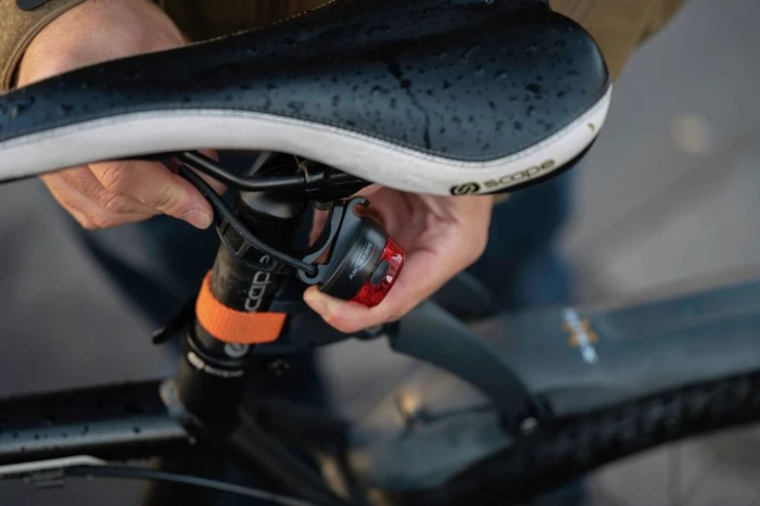 Ansmann Bikelight Rear-LED round 200mAh Rücklicht