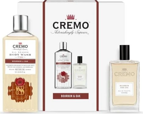 Cremo Bourbon & Oak EdT 100ml + Duschgel 437ml Duftset