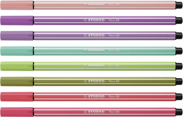 STABILO Pen 68 sortiert, 8er-Set, Etui