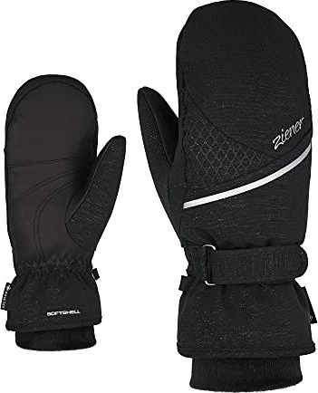 Ziener Kiani GTX Gore Plus Warm Mitten Skihandschuhe schwarz (Damen)