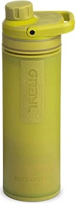 Grayl Ultrapress Wasserfilter Trinkflasche 473ml forager moss