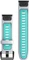 Garmin Ersatzarmband QuickFit 20 Silikon whitestone/aqua Vorschaubild