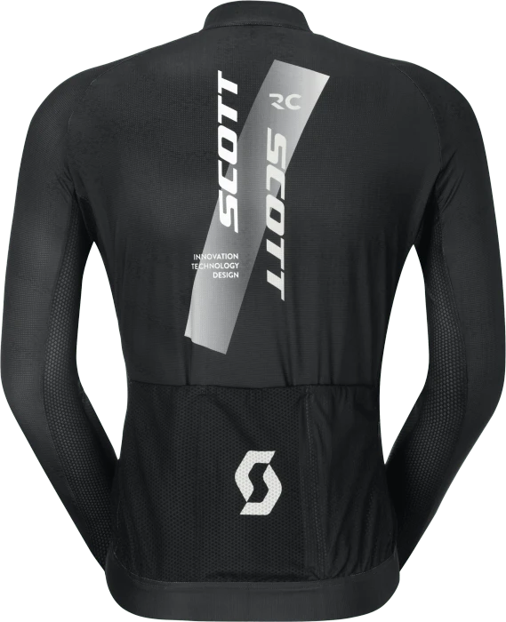 Scott RC Pro Trikot langarm schwarz/weiß (Herren)