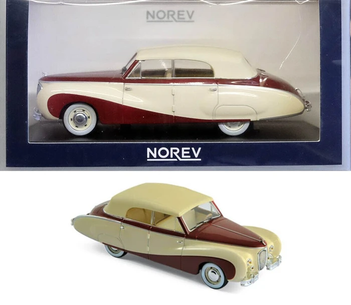 Norev Austin A125 Sheerline 1947 beige & dark red
