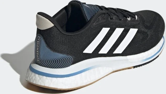 adidas Supernova+ core black/cloud white/aluminium (Damen)