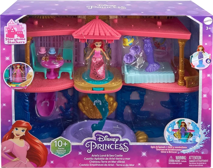 Mattel Disney - Prinzessin - Arielle - Land und Meeresschloss