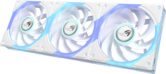 ASUS ROG Eurux GR120 ARGB, Reverse, weiß, Triple Pack, 120mm, 3er-Pack