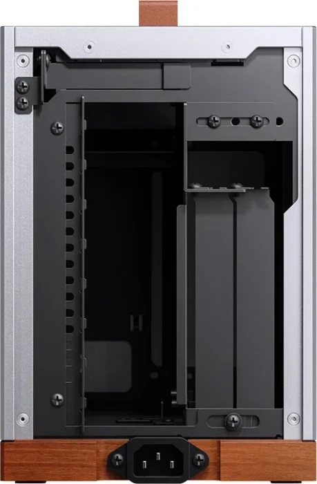 Jonsbo T9 Black, silber/braun, PCIe 5.0 Edition, Mini-ITX