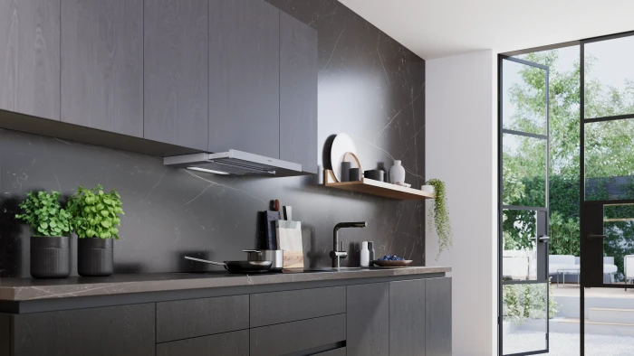 Siemens iQ300 LI63TAC50 Flachschirm-Dunstabzugshaube