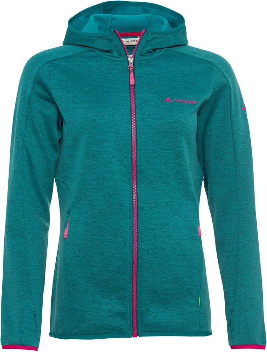 Vaude Valsorda Fleece Hoodie Funktionsjacke mallard green (Damen)