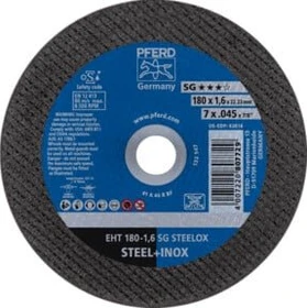 Pferd EHT 180-1.6 SG STEELOX Trennscheibe, 180x1.6x22.23mm, 25 Stück