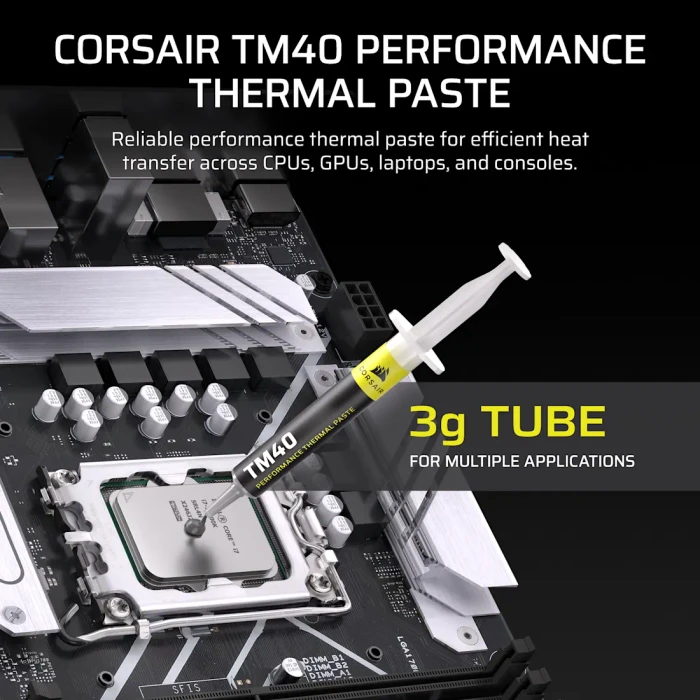 Corsair TM40 Performance Thermal Paste, 3g