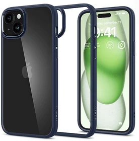 Spigen Ultra Hybrid für Apple iPhone 15 Plus navy blue