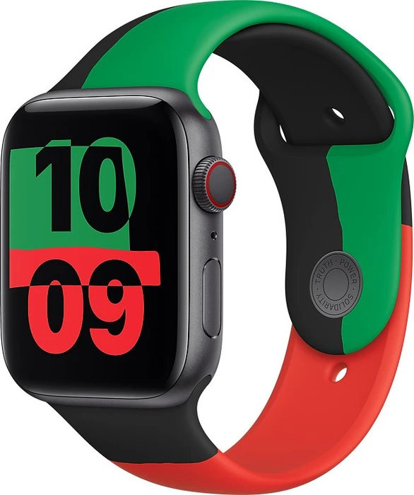 Apple Sportarmband Regular für Apple Watch 44mm black unity