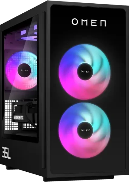HP Omen 35L Desktop GT16-0773ng, Shadow Black, Ryzen 7 8700G, 32GB RAM, 1TB SSD, GeForce RTX 4070 Ti SUPER