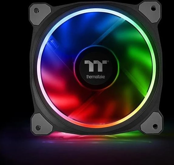 Thermaltake Riing Plus 12 RGB Radiator Fan Lumi Plus TT Premium Edition Combo Kit, LED-Steuerung, LED-Strips, 120mm, 3er-Pack