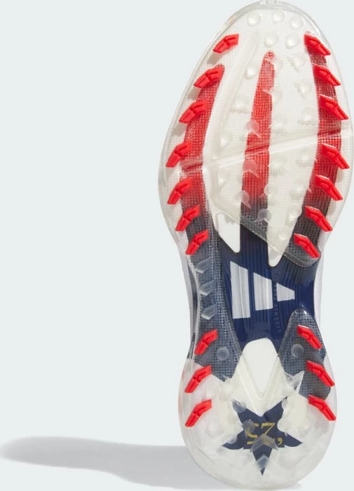 adidas Adizero ZG Spikeless Golf cloud white/dark blue/red (Herren)
