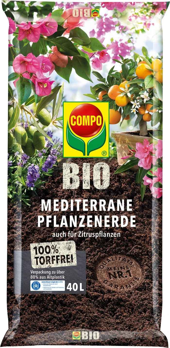 Compo Bio Mediterrane Erde torffrei ab  17,99 (2026) | Preisvergleich  Geizhals Deutschland