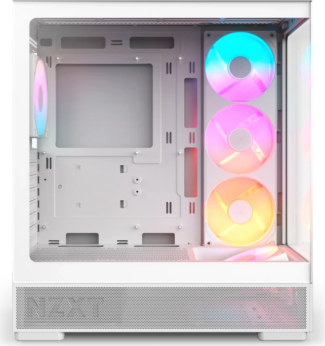 NZXT S5 RGB Deluxe White, Glasfenster