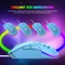 Ziyou Lang D19 RGB Gaming Mouse blau, USB Vorschaubild