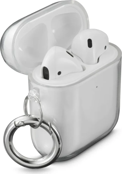 Hama Schutzhülle "Always Clear" für Ladecase Apple AirPods 1./2. Gen