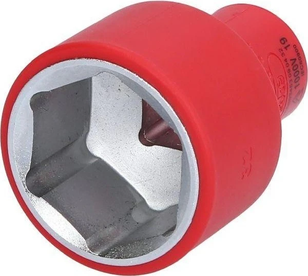 KS Tools Außensechskant Steckschlüssel isoliert 1/2", 32mm