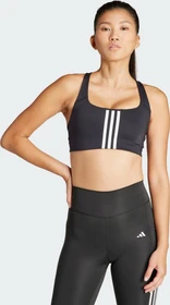 adidas Powerimpact Training Medium-Support 3-Streifen Sport-BH black (Damen)