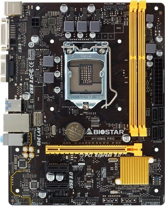 Biostar H110MD Pro (Intel 1151)