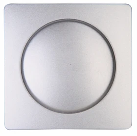 Kopp Paris Dimmer-Abdeckung für Druck-Wechseldimmer, silber