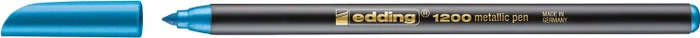edding 1200 metallic blau, 10er-Pack