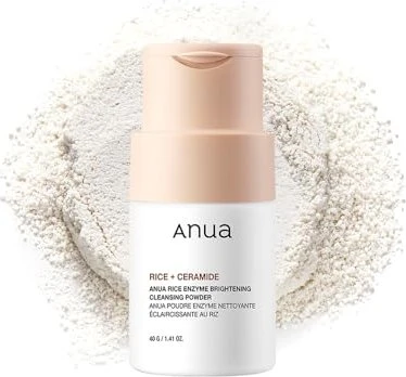 Anua Rice + Ceramide Enzyme Brightening Cleansing Powder, 40g