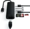 Satechi USB-C Slim Multi-Port with Ethernet Adapter schwarz Dual-Slot-Cardreader, USB-C 3.0 [Stecker] Vorschaubild