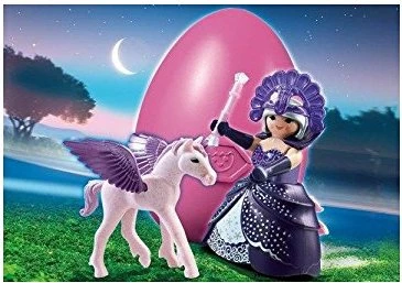 playmobil Ostereier Mondscheinkönigin mit Baby-Pegasus
