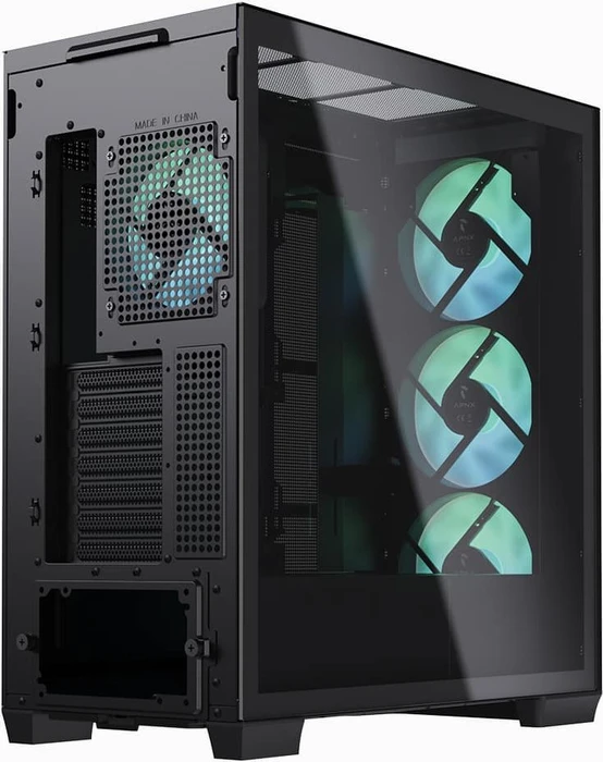APNX Creator C1 Black, schwarz, Glasfenster