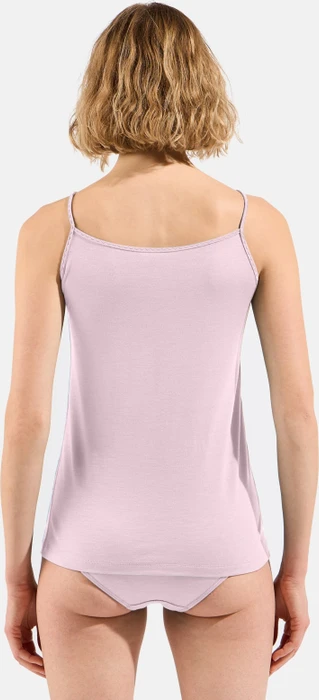 Odlo Natural Merino 160 V-Neck Funktionsshirt ärmellos hyper pink (Damen)