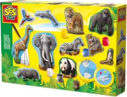Ses Creative Gießen und anmalen - Tiere