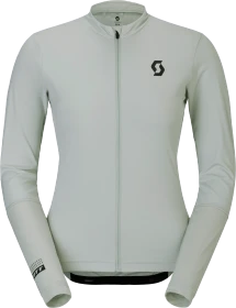 Scott Endurance Trikot langarm spray grey/pastel yellow (Damen)