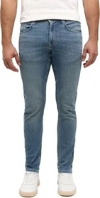 Mustang Oregon Slim K mit Kontrastnähten Jeans blau (Herren)