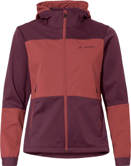 Vaude Qimsa Hooded Softshell Fahrradjacke cassis (Damen)