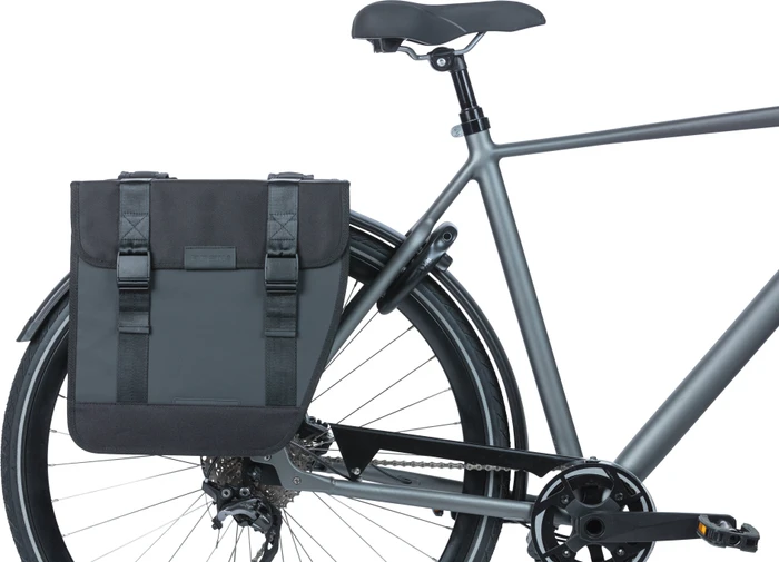Basil Tour Waterproof XL Doppeltasche Gepäcktasche schwarz