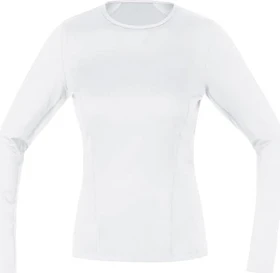 Gore Wear M Base Layer Thermo Funktionsshirt langarm weiß (Damen)