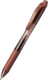 Pentel EnerGel X BL107 0.7mm/0.35mm Gelroller braun/transparent