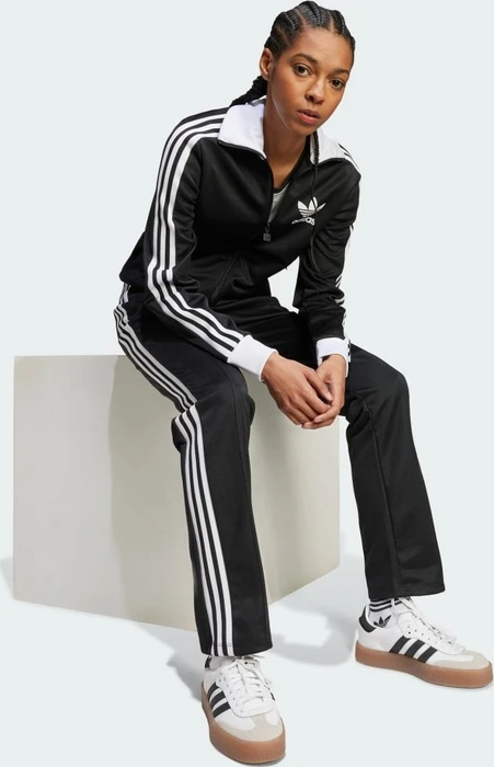 adidas Beckenbauer Trainingshose lang schwarz (Damen)